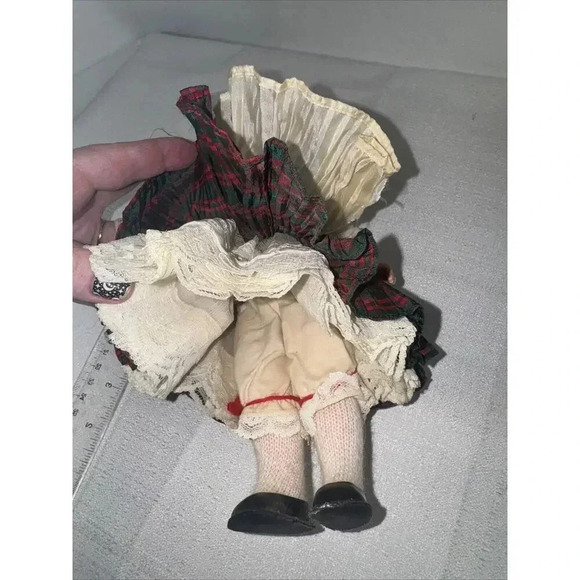 Vintage Rosetta Girl Doll Amsterdam, Holland 10-11" Blonde hair, blue eyes blink - Picture 8 of 9